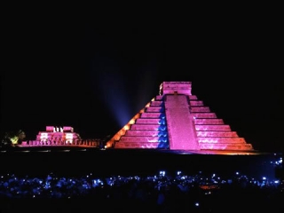 Espectaculo en Chichen Itza